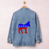 Stemmen Democrat Ezel Politiek Verkiezingen Denim Jacket (Hangar)