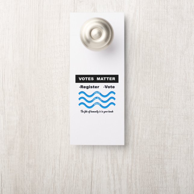 Stemmen Deurhanger (Op knop)