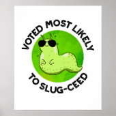 Stemmen die het meest waarschijnlijk is om te snoe poster (Voorkant)