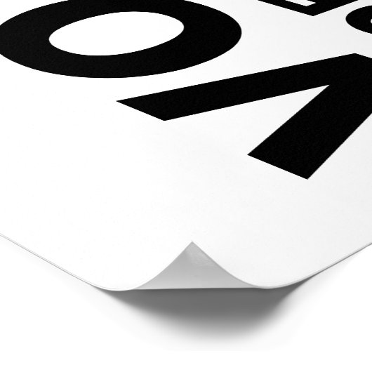 Stemmen doet er niet toe - ze vond het niet zo. poster (Hoek)