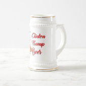 Stemmen Hillary Clinton Trump Grappige Pizza Beer  Bierpul (Voorkant rechts)