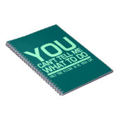STEMMEN IN MIJN HOOFD, aangepast notitieboek (Rechterzijde)