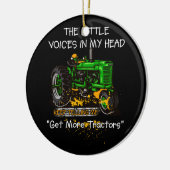Stemmen in mijn hoofd blijven verkopen Meer tracto Keramisch Ornament (Links)