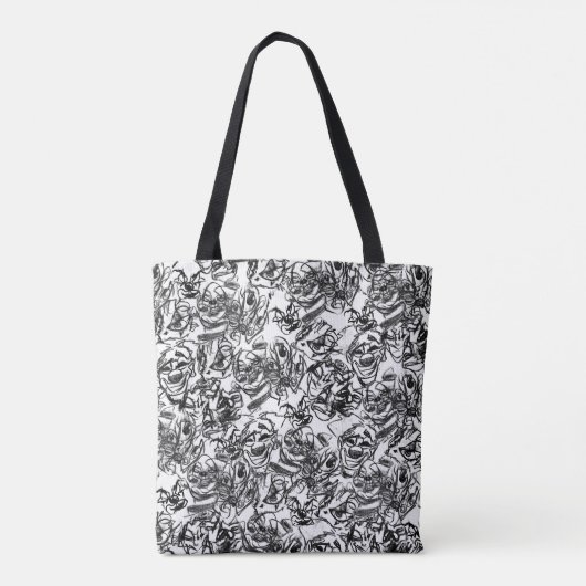 Stemmen in mijn hoofd Leggings Tote Bag (Achterkant)
