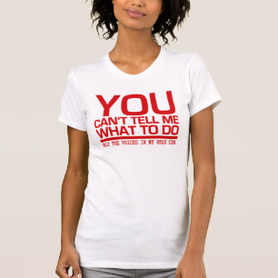 STEMMEN IN MIJN HOOFDshirt - kies stijl & kleur T-shirt
