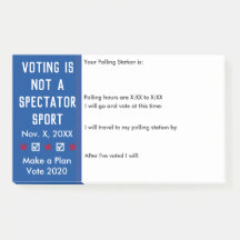 Stemmen is geen Spectator Sport Ballot Reminder