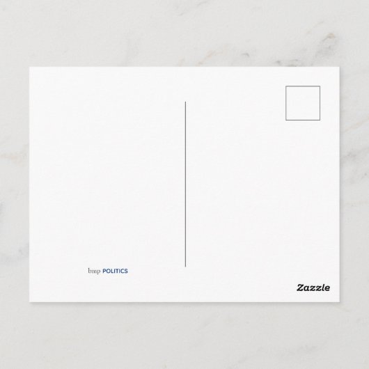 Stemmen is uw verantwoordelijkheid. Stemming over Briefkaart (Achterkant)