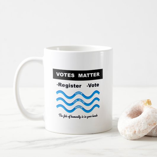 Stemmen Koffiemok (Met donut)