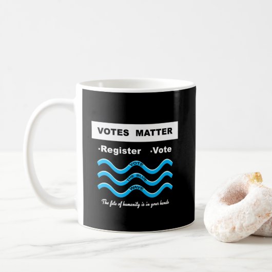 Stemmen Koffiemok (Met donut)