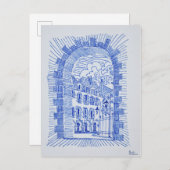 Stemmen| Marais, Parijs, Frankrijk Briefkaart (Voorkant / Achterkant)