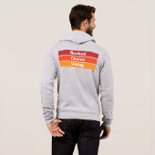 Stemmen met willekeurige keuze 3 strepen hoodie (Achterkant volledig)