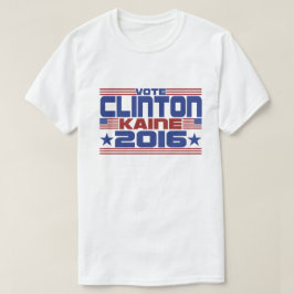 Stemmen op Hillary Clinton Tim Kaine in 2016 T-shirt