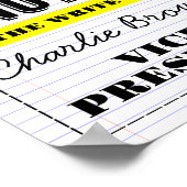 stemmen poster schoolklaslokaal (Hoek)