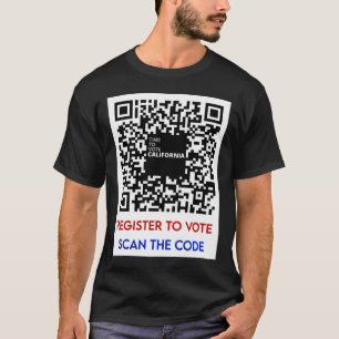Stemmen - Registreer om te stemmen CA T-shirt