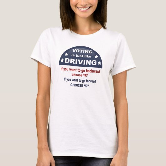 Stemmen - Rijden T-shirt (Voorkant)