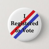 Stemmen Ronde Button 5,7 Cm (Voorkant)