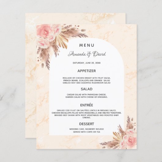 Stemmen roos goudstaartroep (Voorkant / Achterkant)