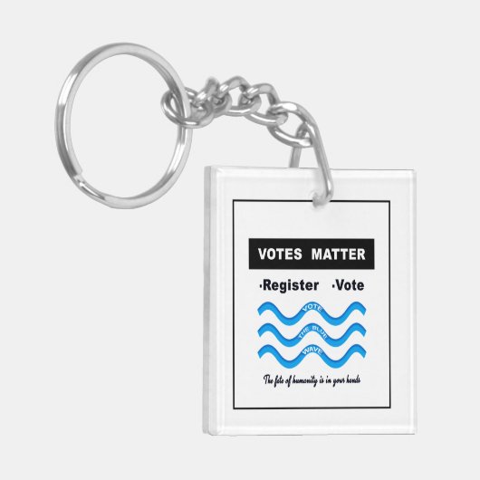 Stemmen Sleutelhanger (Voorkant Links)