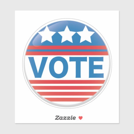 Stemmen Sticker (Vel)