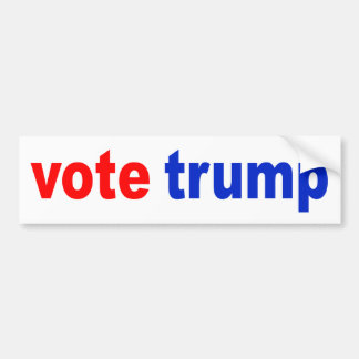 " stemmen troep " bumpersticker