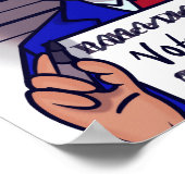 Stemmen Trump Waarde Poster (Hoek)