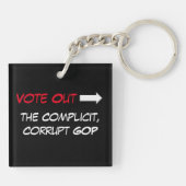 Stemmen uit de GOP-Sleutelhanger Sleutelhanger (Achterkant)