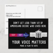 Stemmen uit het Witte Huis Briefkaart (Voorkant / Achterkant)