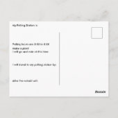 Stemmen uit het Witte Huis Briefkaart (Achterkant)