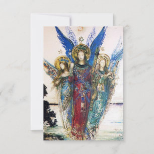 “Stemmen van de Avond” van Gustave Moreau Bedankkaart