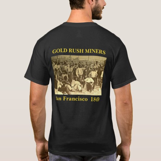stemmen van de gouden spoken t-shirt (Achterkant)
