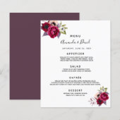 Stemmen van het bruiloft paars witte bogungcassis (Voorkant / Achterkant)