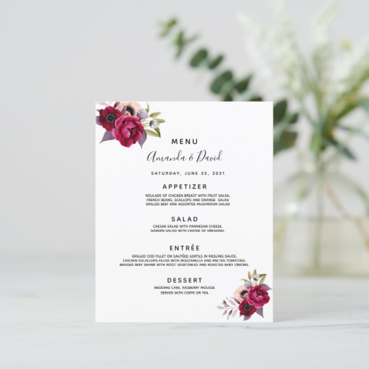 Stemmen van het bruiloft paars witte bogungcassis (Staand voorkant)