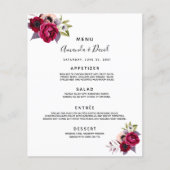 Stemmen van het bruiloft paars witte bogungcassis (Voorkant)