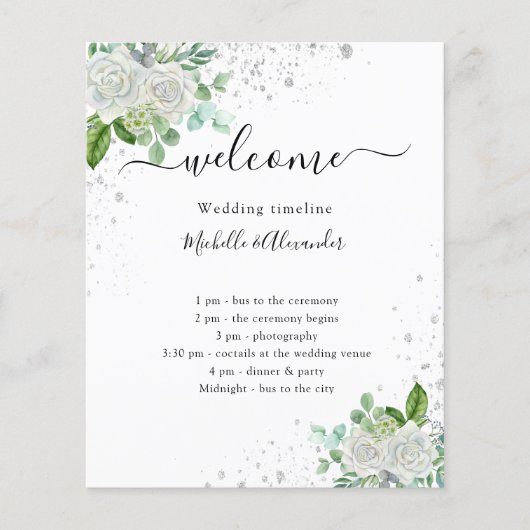 Stemmen van het programma voor het uitzenden van w flyer (Voorkant)