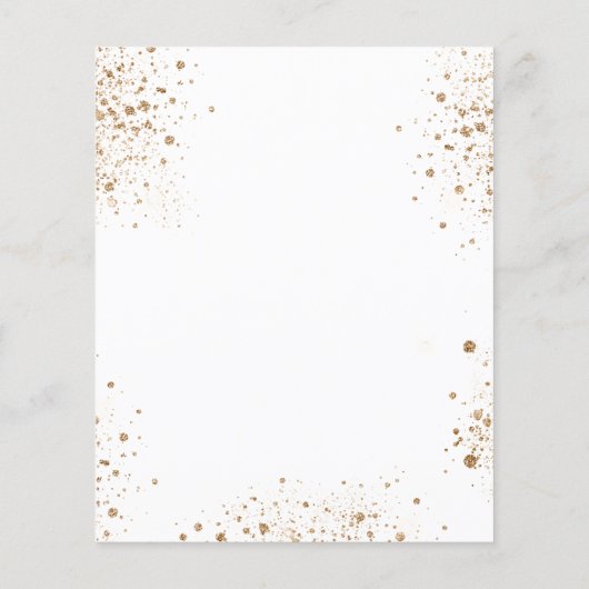 Stemmen van het programma voor het uitzenden van w flyer (Achterkant)