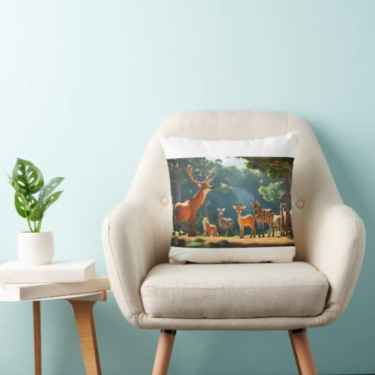 Stemmen van het wild kussen (Stoel)