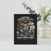 Stemmen van Vrijheid Briefkaart (Staand voorkant)