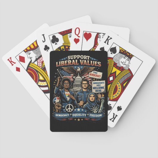 Stemmen van Vrijheid Pokerkaarten (Achterkant)