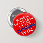 Stemmen van vrouwen - Button (Voorkant /achterkant)