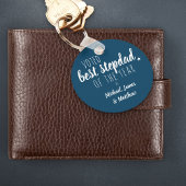 Stemmen vóór ... Blauwe Sleutelhanger