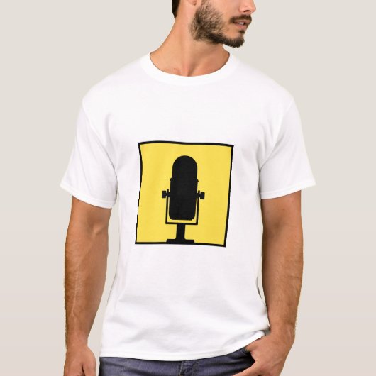 Stemmen voor Blogging Logo T-Shirt (Voorkant)