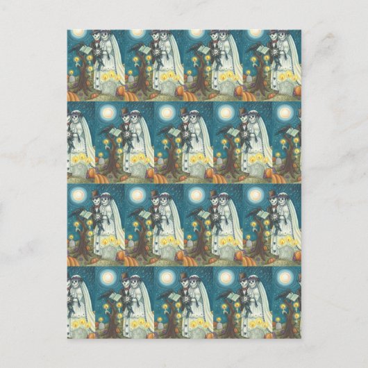 STEMMEN VOOR CEMETEREN, VAARTUIGEN, BORD EN GROOM BRIEFKAART (Voorkant)