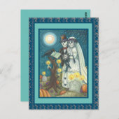 STEMMEN VOOR CEMETEREN, VAARTUIGEN, BORD EN GROOM BRIEFKAART (Voorkant / Achterkant)