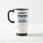 Stemmen voor Change-Obama Travel Mug Reisbeker (Links)