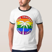 Stemmen voor Context PRIDE-rechten T-shirt (Voorkant)
