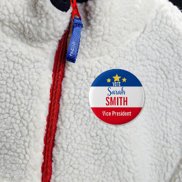 Stemmen voor de verkiezing van de studentenraad Bu Ronde Button 5,7 Cm