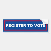 Stemmen voor de verkiezingen van 2024 bumpersticker (Voorkant)