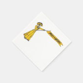 STEMMEN voor de Women Napkins Suffragette Party! Servet (Hoek)