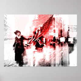 Stemmen voor haar poster