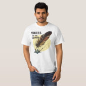 Stemmen voor het gedempte Inspirerend T-shirt (Voorkant volledig)